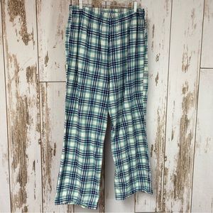 Sleep Chic, Plaid Flannel Pajama Pants, Size Large. Elastic Waist.